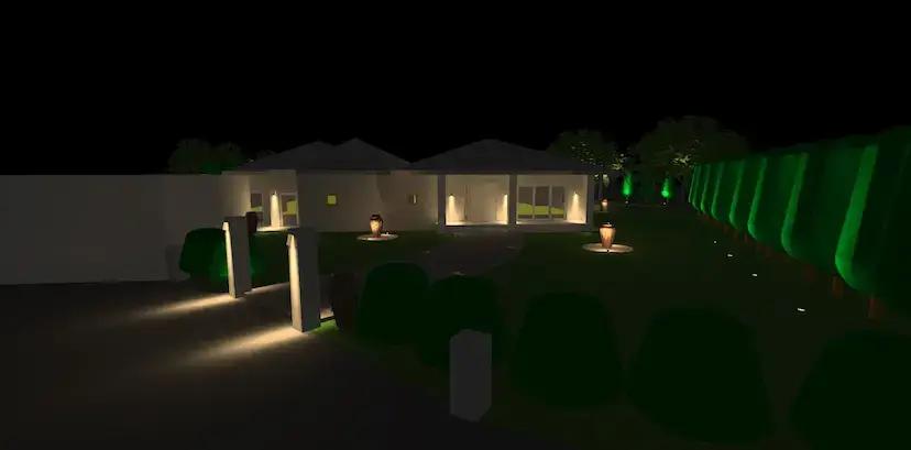 Private house in community gardens in Dubai-UAE-2